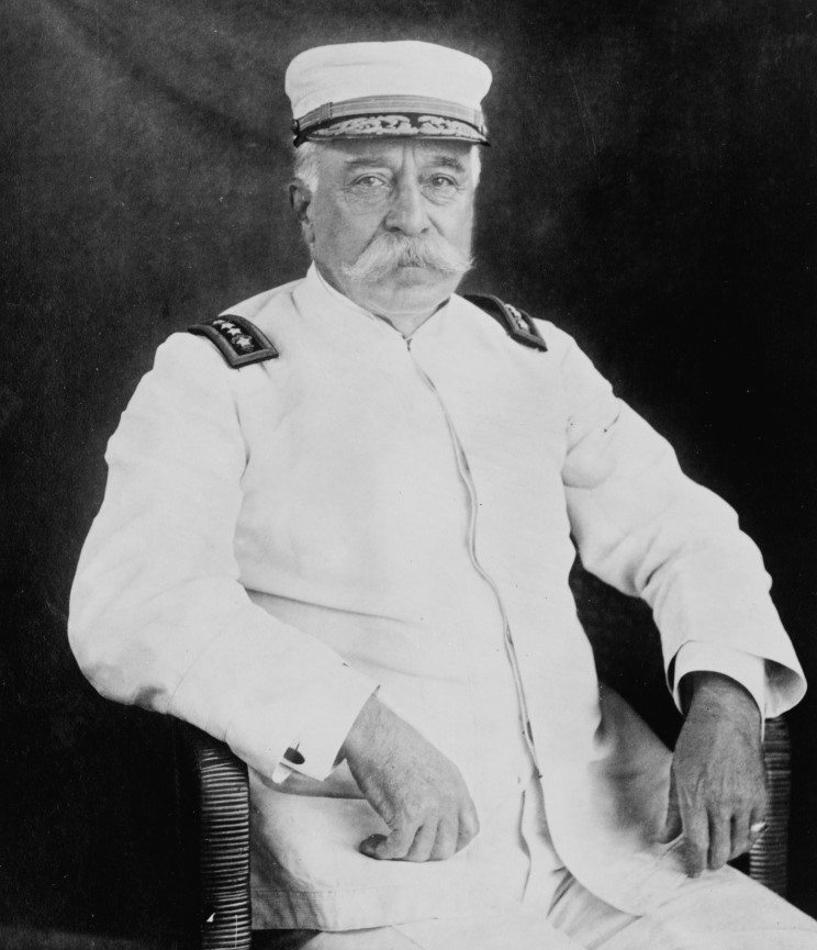 Admiral of the Navy George Dewey in 1899.