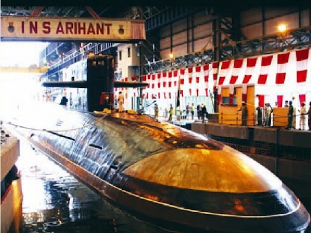 INS Arihant in 2009. Indian Navy Photo