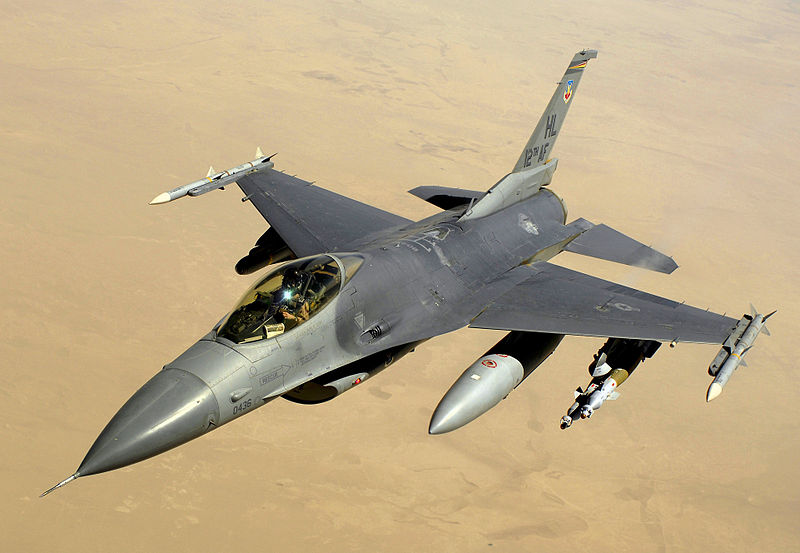 F-16 Falcon. US Air Force Photo