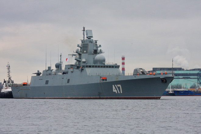Ukraine Arms Embargo Could Delay Delivery of Russian Frigates