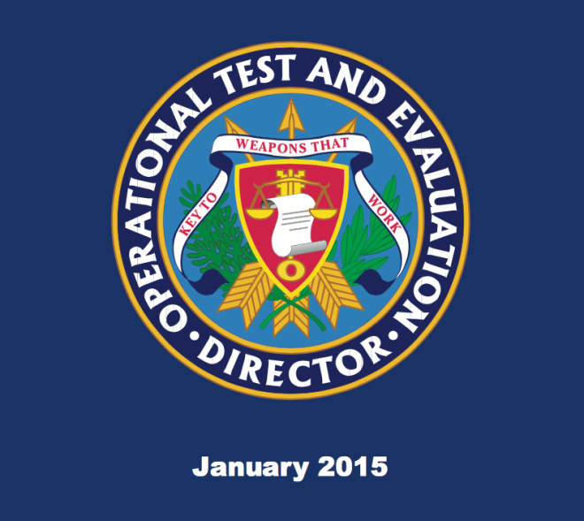 Document: Pentagon's Director, Operational Test & Evaluation 2014 Annual Report