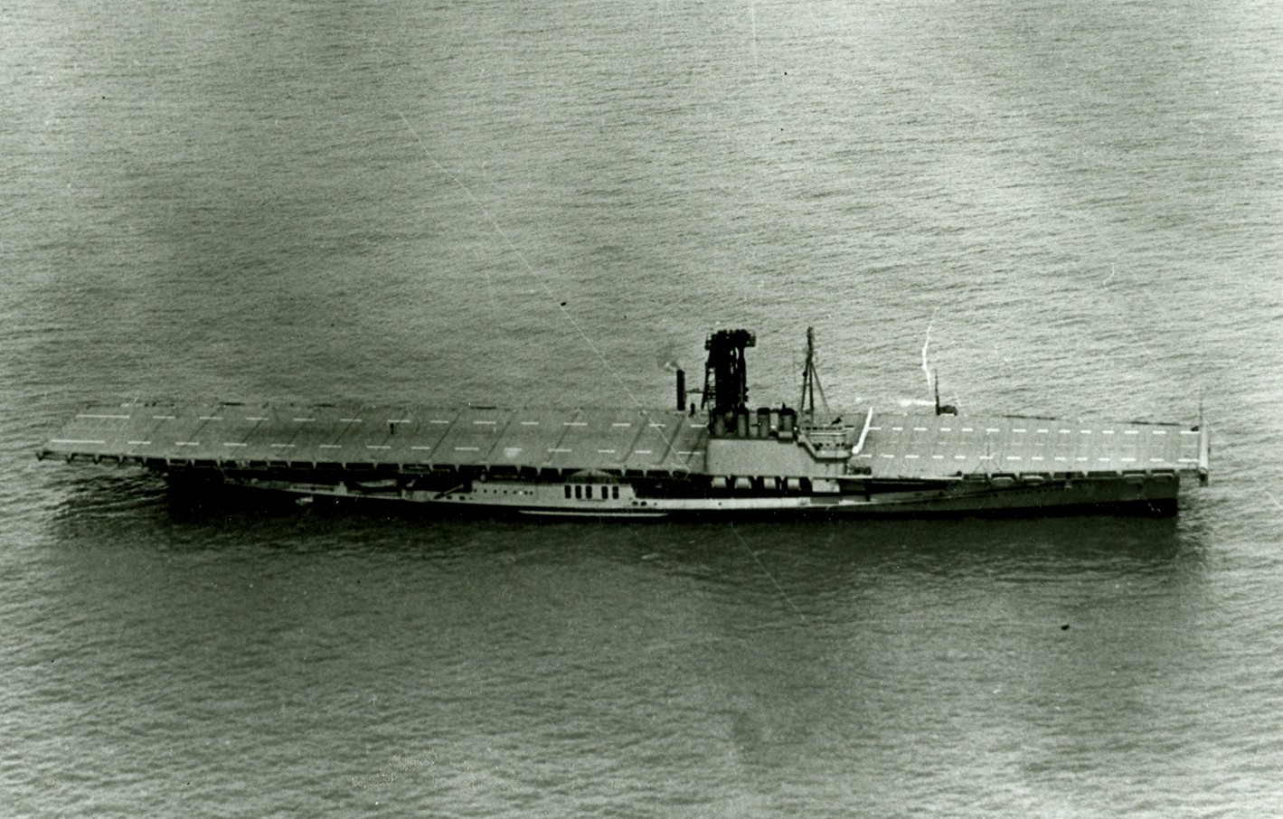 USS Wolverine in 1943 on Lake Michigan. US Navy Photo