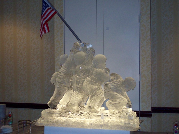 Carved in ice by Ice Art, Inc