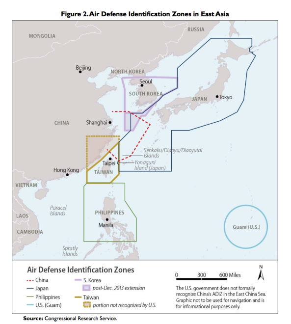 Document: Report to Congress on China’s Air Defense Identification Zone