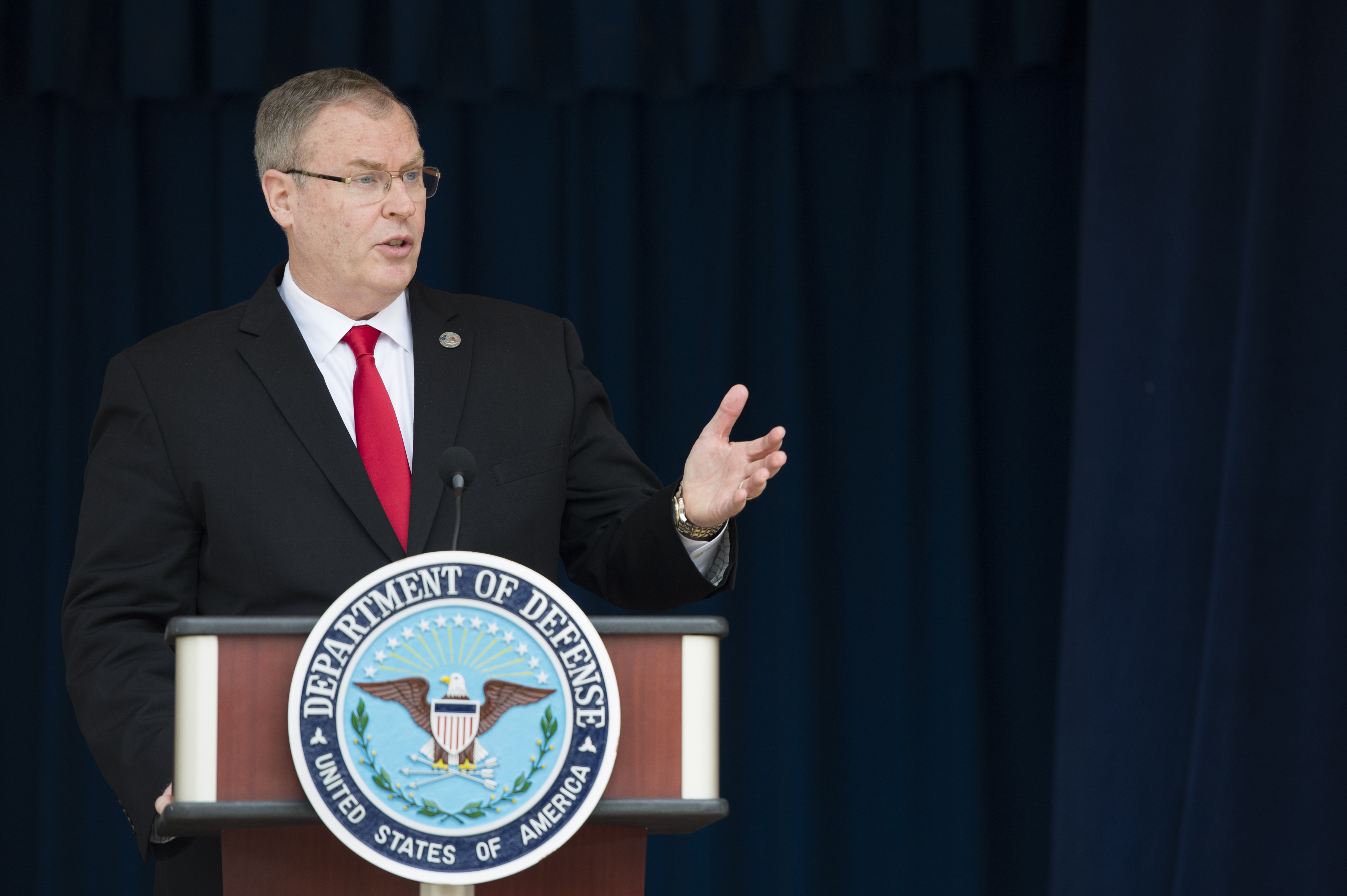 Deputy Secretary of Defense Bob Work on May 7, 2014 . DoD Photo