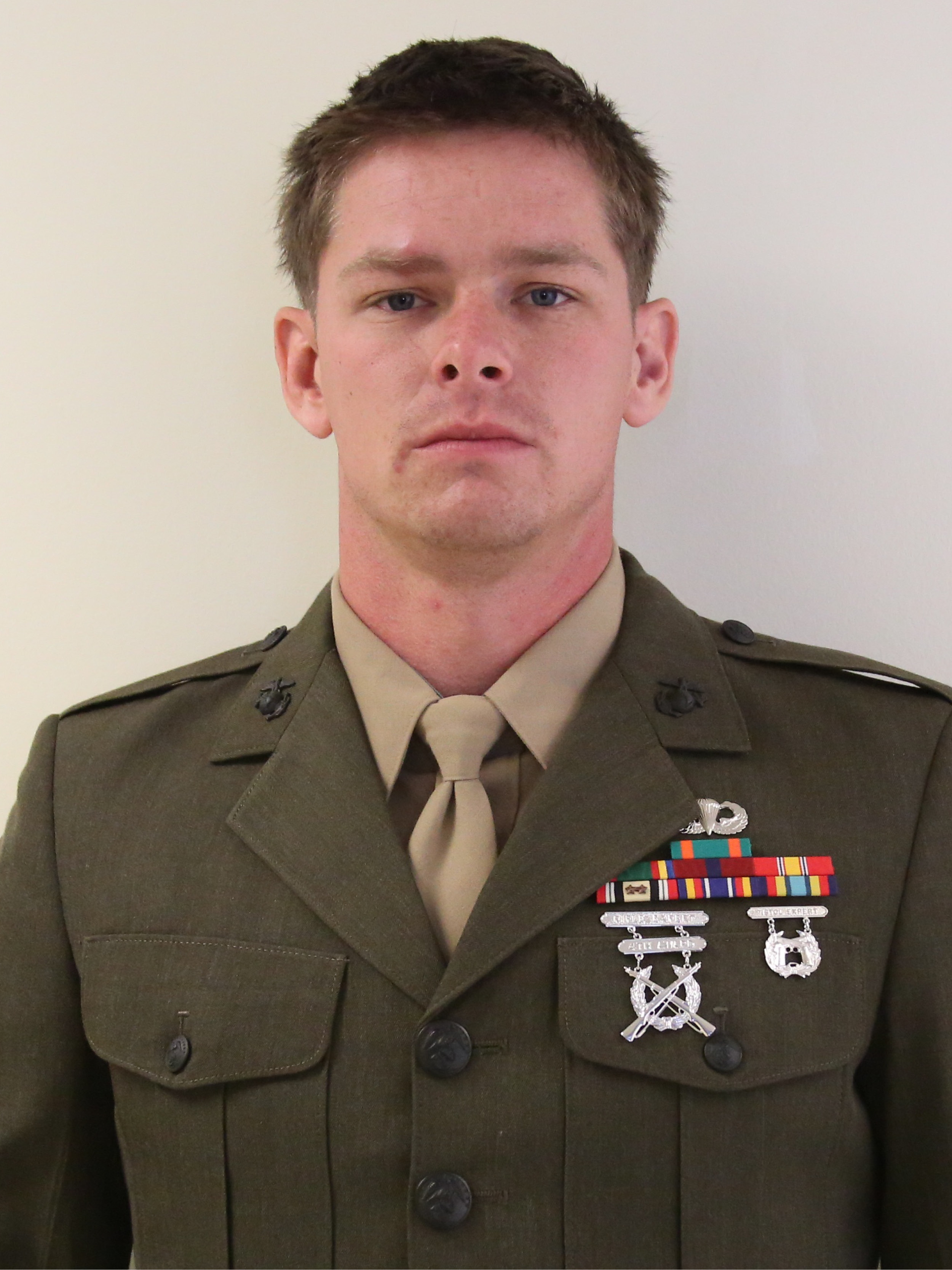 Staff Sgt. Marcus Bawol died when a U.S. Army UH-60 Blackhawk Helicopter crashed near Eglin, Florida, at approximately 8:30 p.m. March 10, 2015. Bawol, 26, a native of Warren, Michigan, served within U.S. Marine Corps Forces, Special Operational Command as a critical skills operator. His personal awards include the Navy and Marine Corps Commendation Medal, Navy and Marine Corps Achievement Medal, Combat Action and Good Conduct Medal.