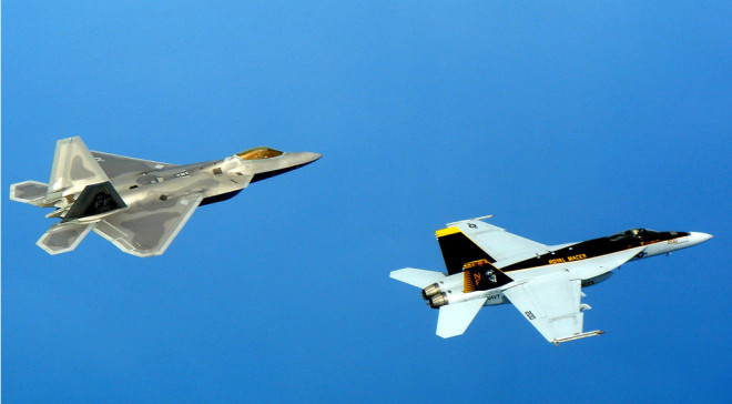 Navy and Air Force Planning Joint Exploration of Next Generation Fighter Follow Ons to F-22 and F/A-18E/F