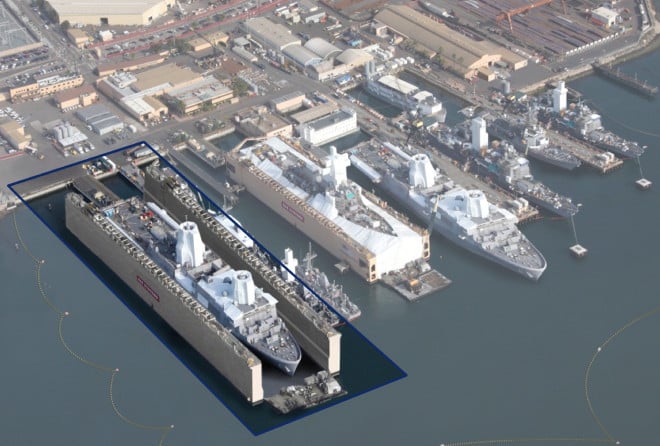 BAE Systems Plans $100 M Expansion in San Diego Yard, Includes New Floating Dry Dock