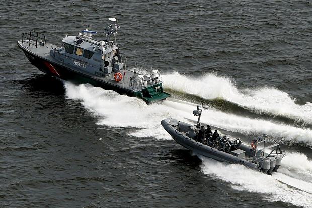 Finnish patrol boats. Reuters Photo