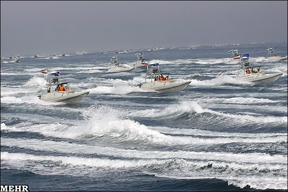 An undated photo of IRGCN patrol boats. 