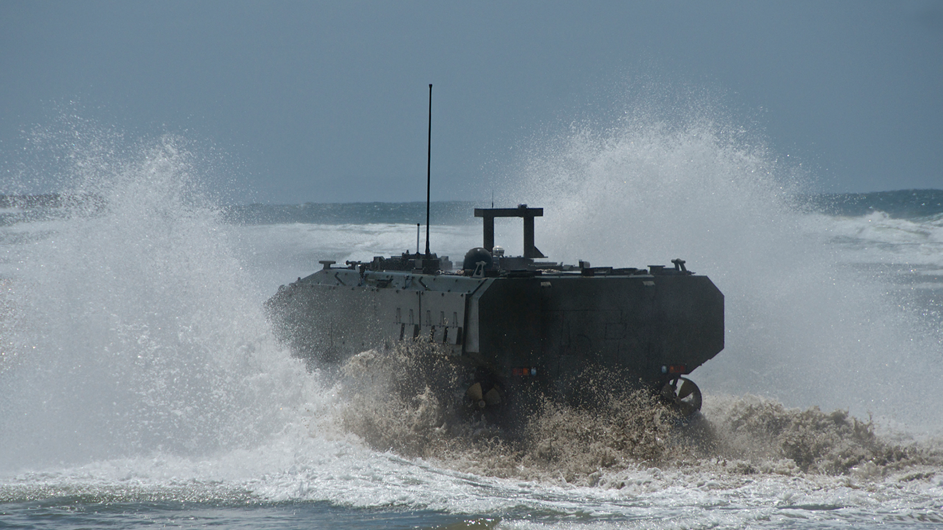 BAE Systems' Amphibious Combat Vehicle 1.1 entrant. BAE Systems photo.