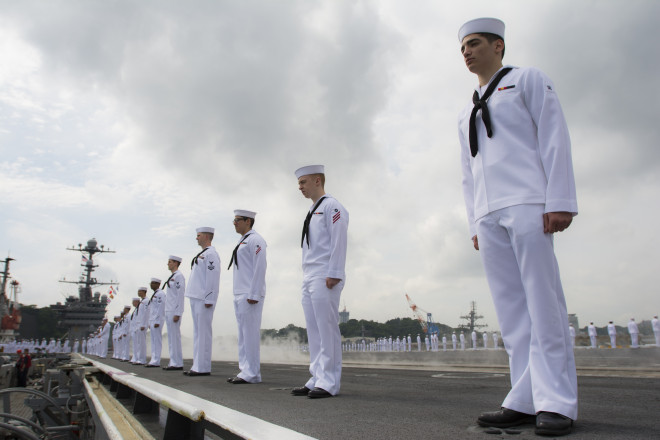 Carrier George Washington Leaves Japan for the Last Time as Forward Deployed CVN