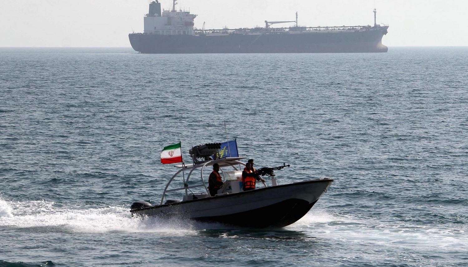 An undated picture of a Iranian Revolutionary Guard Corps Navy patrol craft. 