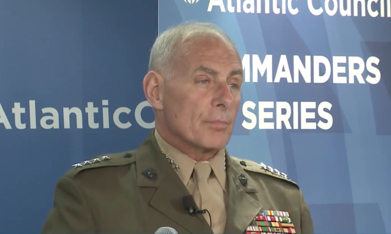 Gen. John Kelly, commander of U.S. Southern Command on May 19, 2015. Atlantic Council Image