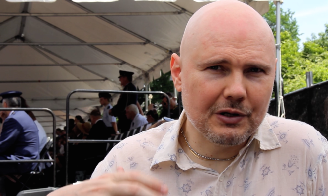 VIDEO: The Smashing Pumpkins' Billy Corgan Plays D.C. Memorial Day Parade, Talks Veterans Issues