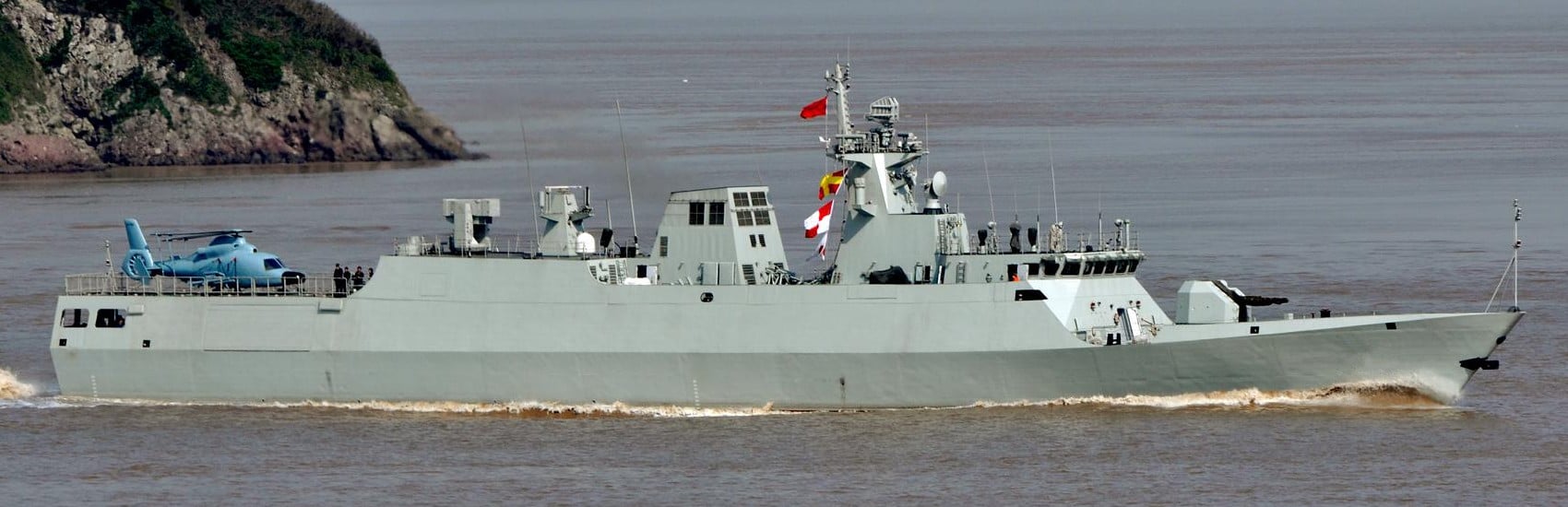 A Chinese Type 056 corvette