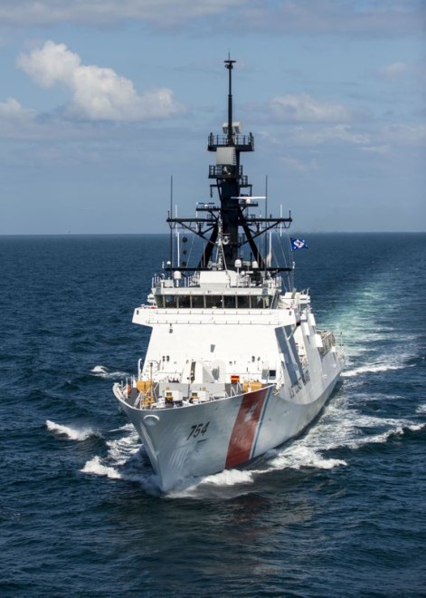 Fifth National Security Cutter Completes Acceptance Trials