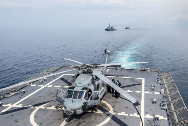 USS Fort Worth Completes Its First CARAT Exercise with Philippines