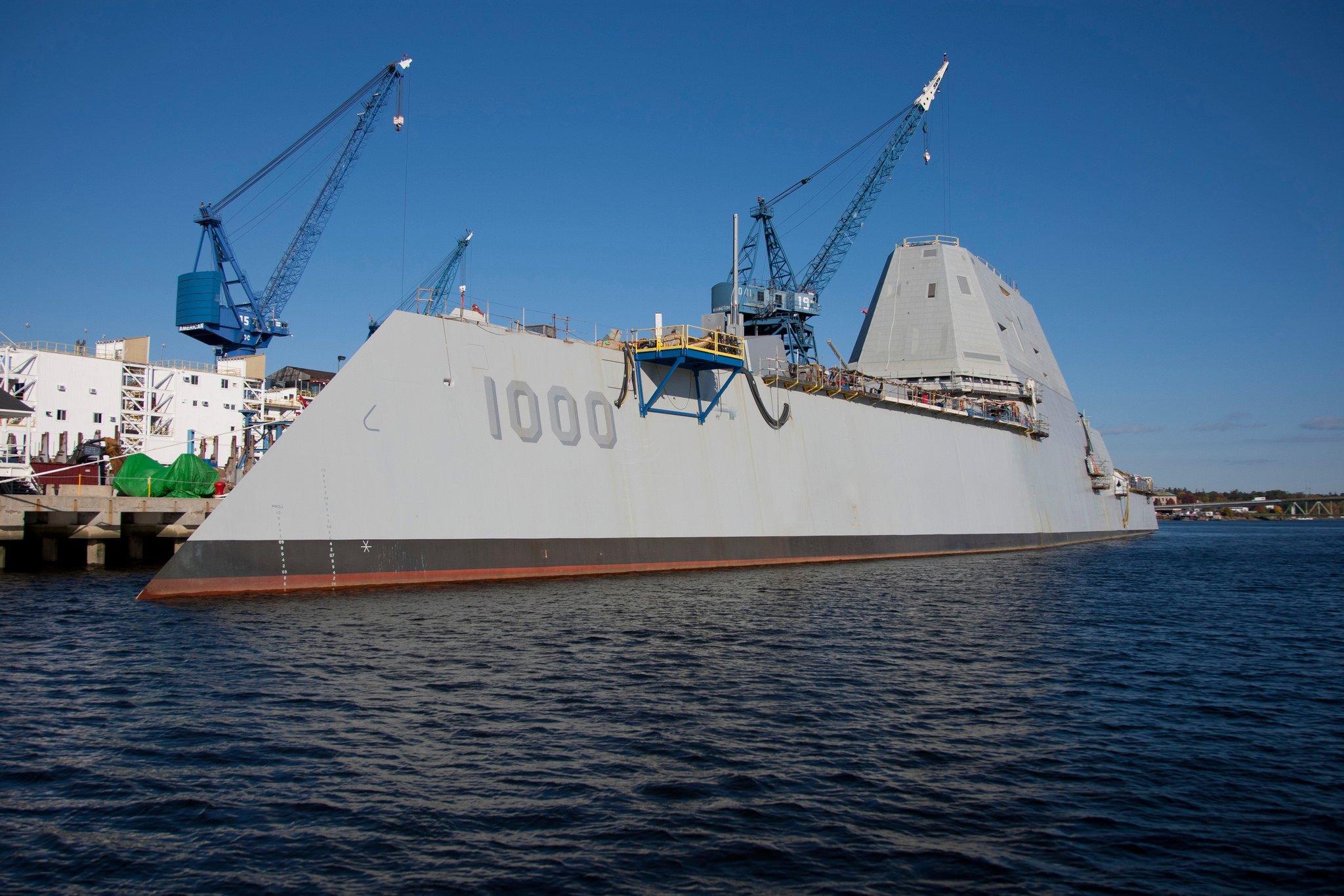 Delays In Zumwalt Destroyer Program Hamper Production Of DDG 51s