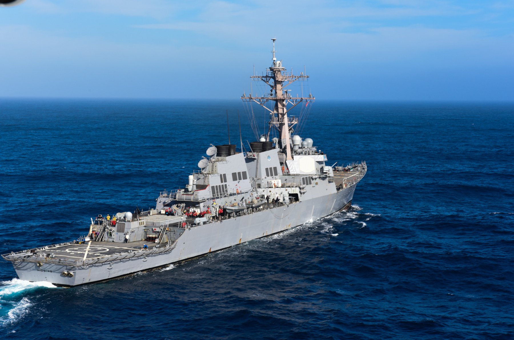 Destroyer Higgins Departs San Diego for Independent Deployment in 5th, 7th Fleets - USNI News