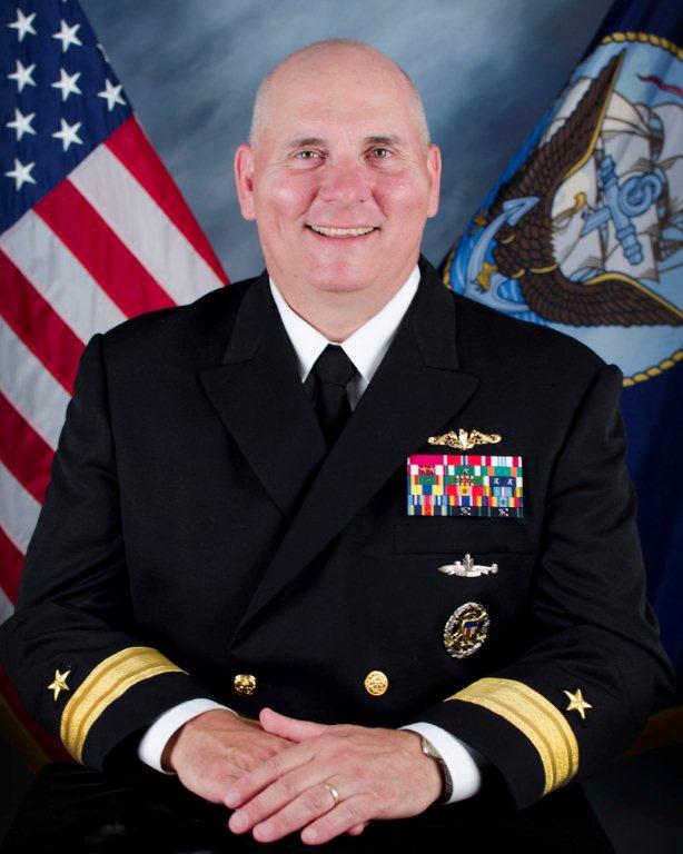 Rear Adm. Michael Jabaley, commander of the Naval Undersea Warfare Center, will serve as the next program executive officer for submarines. US Navy photo.