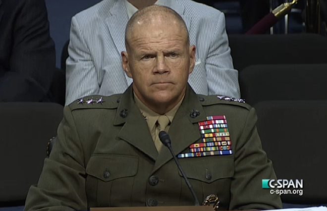 Neller Addresses F-35, Operations In Iraq During SASC Nomination Hearing