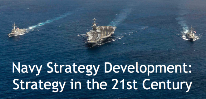Document: Naval Postgraduate School Study on U.S. Navy Strategy Development