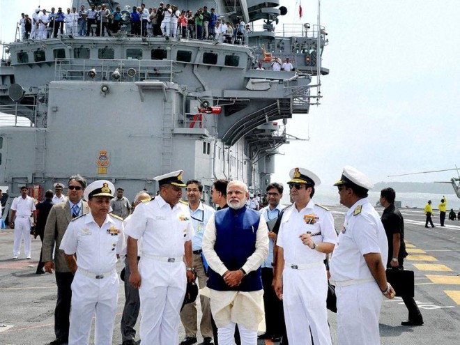 India Asks International Defense Firms for Help With New Aircraft Carrier Design