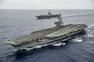 Carrier USS Ronald Reagan Leaves for Japan Starting Second Phase of 3 ...