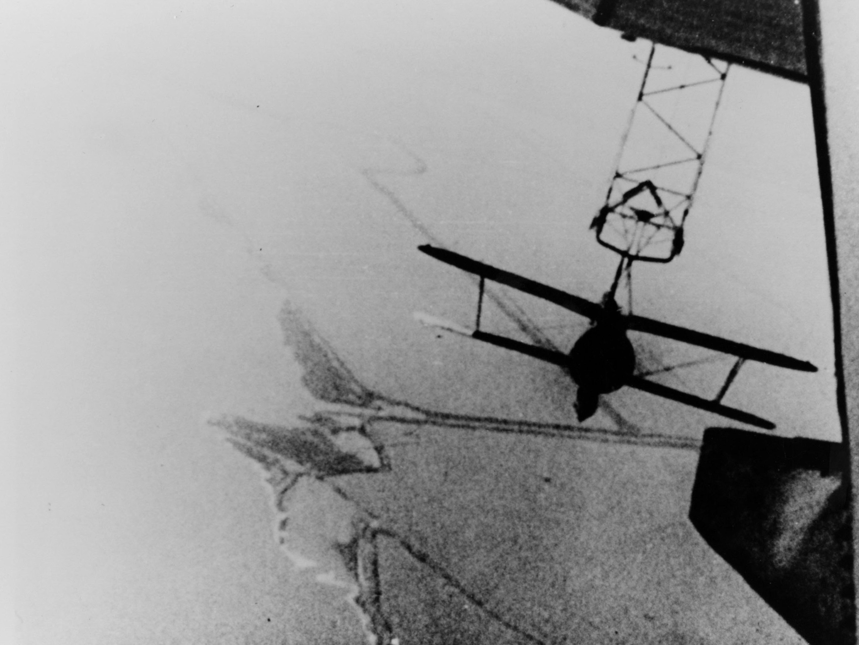 Curtiss F9C-2 Sparrowhawk attached to USS Macon (ZRS-5) in 1934.