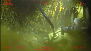 Bell of Sunken WWII Battlecruiser HMS Hood Recovered From Ocean Floor ...