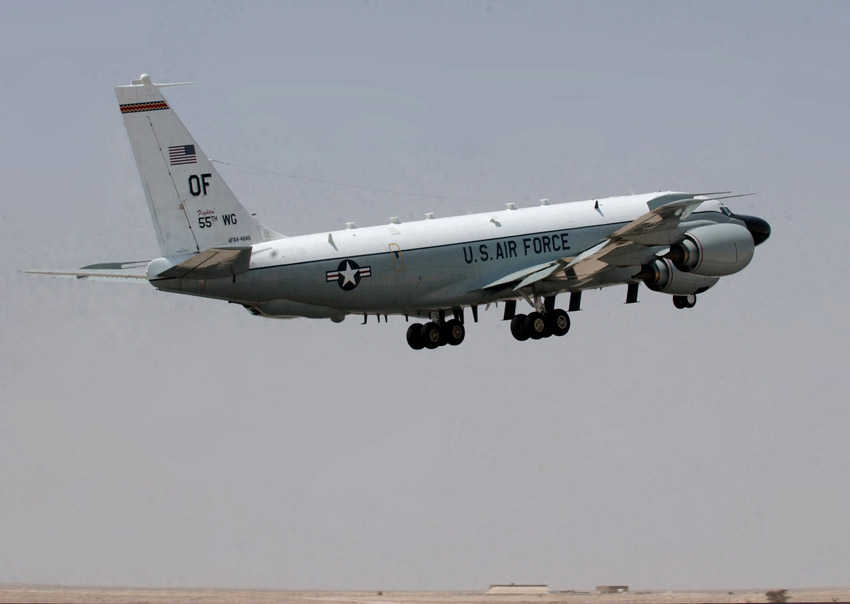 A Boeing RC-135 Rivet Joint. US Air Force Photo
