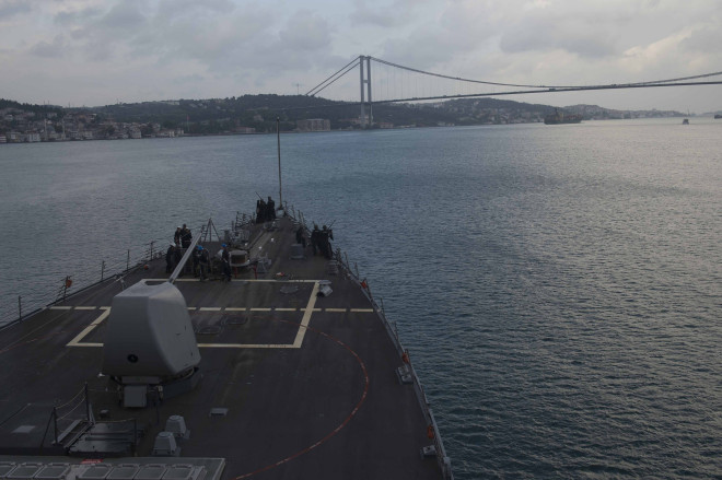 Destroyer USS Donald Cook Leaves Black Sea, Joint U.S.-Ukraine Exercise Closes
