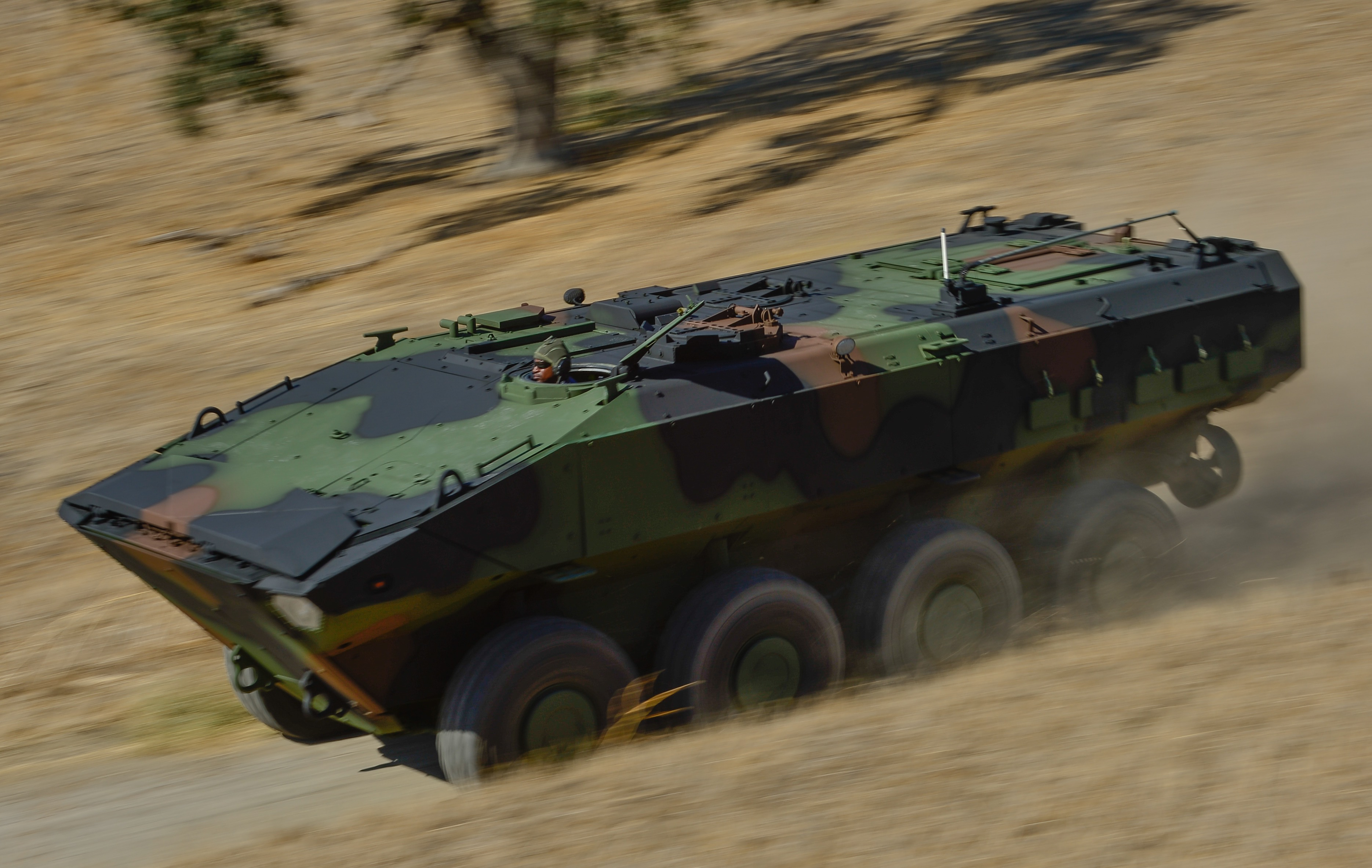 BAE Systems and Iveco Defense partnered to create this entrant for the Marines ACV 1.1 competition. Photo courtesy BAE Systems. 