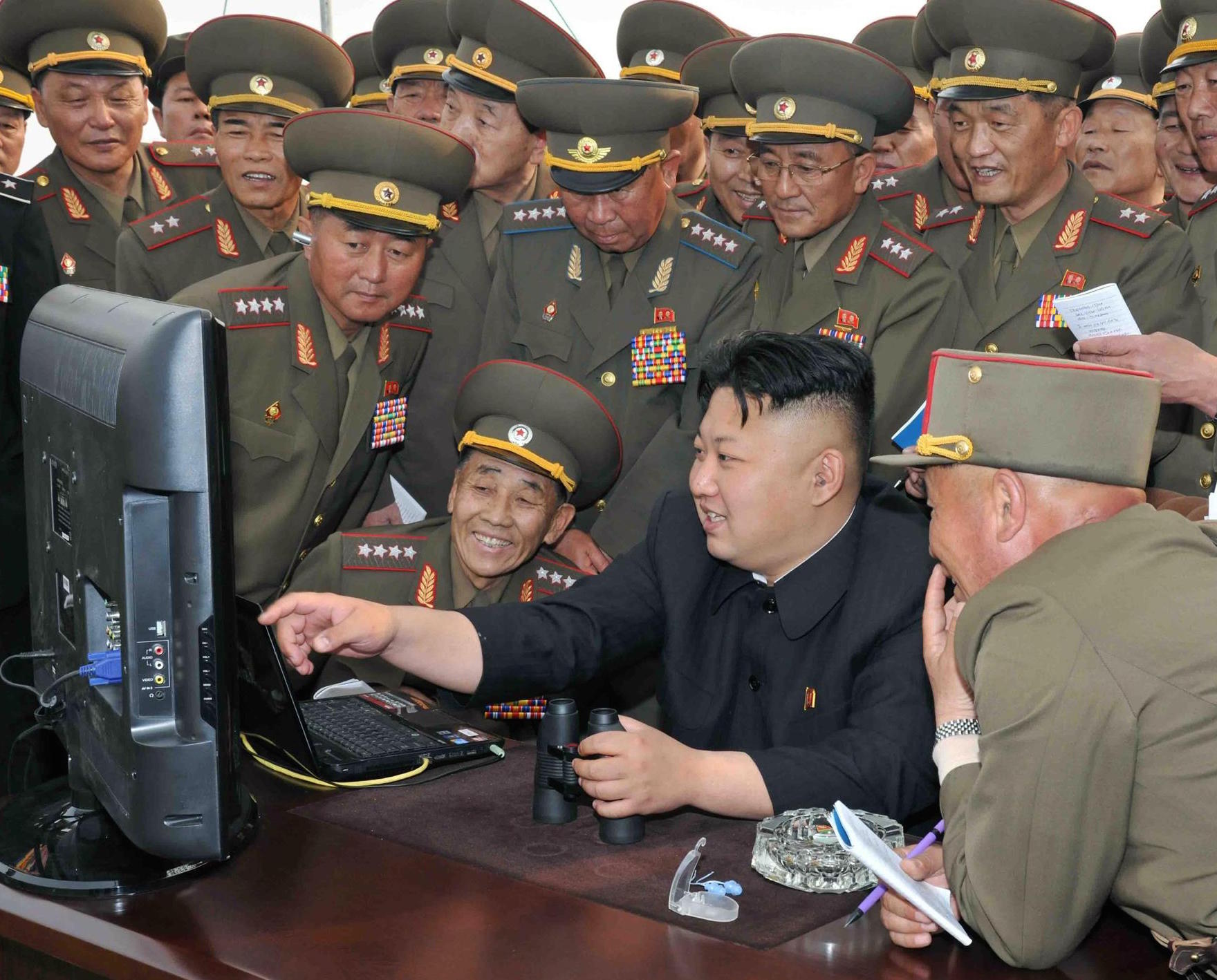 North Korean leader Kim Jong Un in an undated photo. 