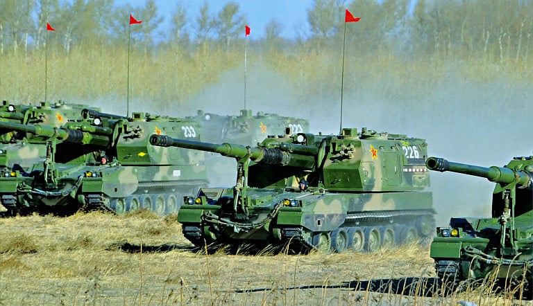 Chinese PLZ-05 Self-Propelled Howitzer 