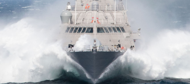Freedom-Class Littoral Combat Ship Milwaukee Delivers to Navy