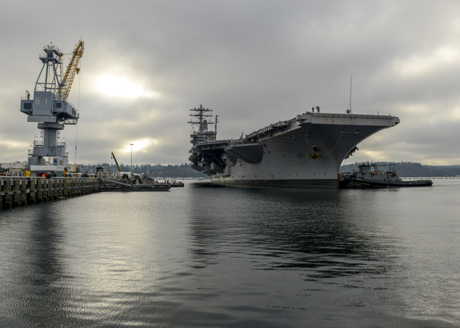 Navy: Half the Carrier Fleet Tied Up In Maintenance, Other 5 Strained To Meet Demands