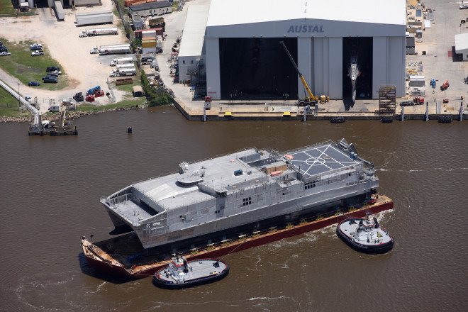 Navy’s Expeditionary Fast Transport Brunswick Completes Acceptance Trials