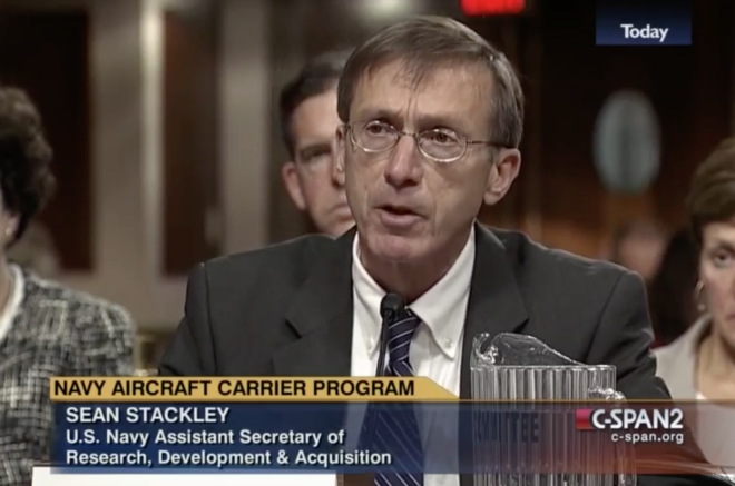 Sean Stackley Asks Congress for More Department of Navy Flexibility in Acquisition