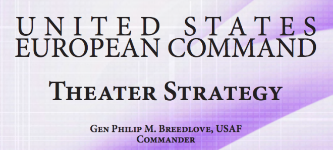 Document: U.S. European Command Theater Strategy