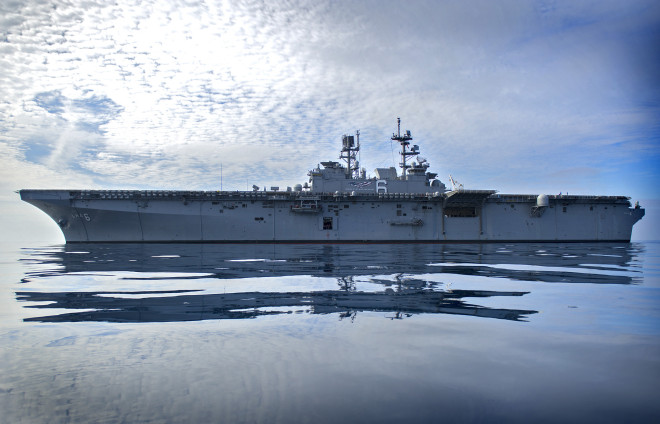 USS America Back to Sea After Completing 10-Months of Deck Strengthening for F-35s