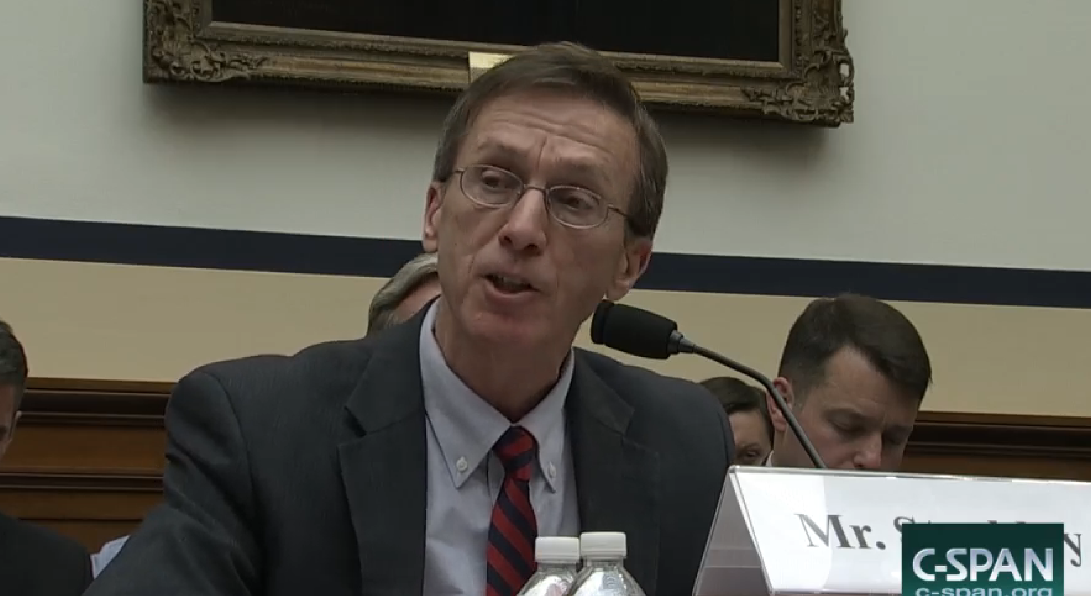Navy's top acquisition official Sean Stackley testifies before the HASC on March, 23 2016. CSPAN Image