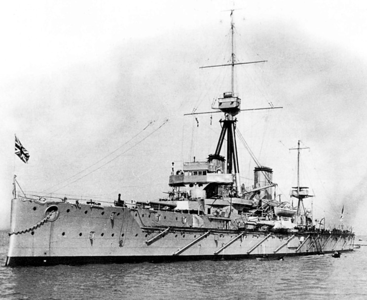 HMS Dreadnought in 1906