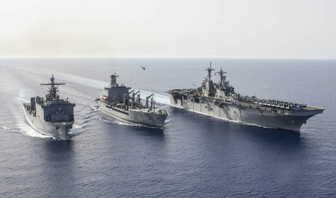 Navy Prepping USS Kearsarge, USS Oak Hill for Post Hurricane Harvey ...