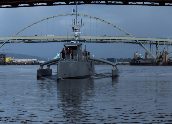 DSEI: Navy Poised to Order Second Vessel for ACTUV Sea Hunter Test Program