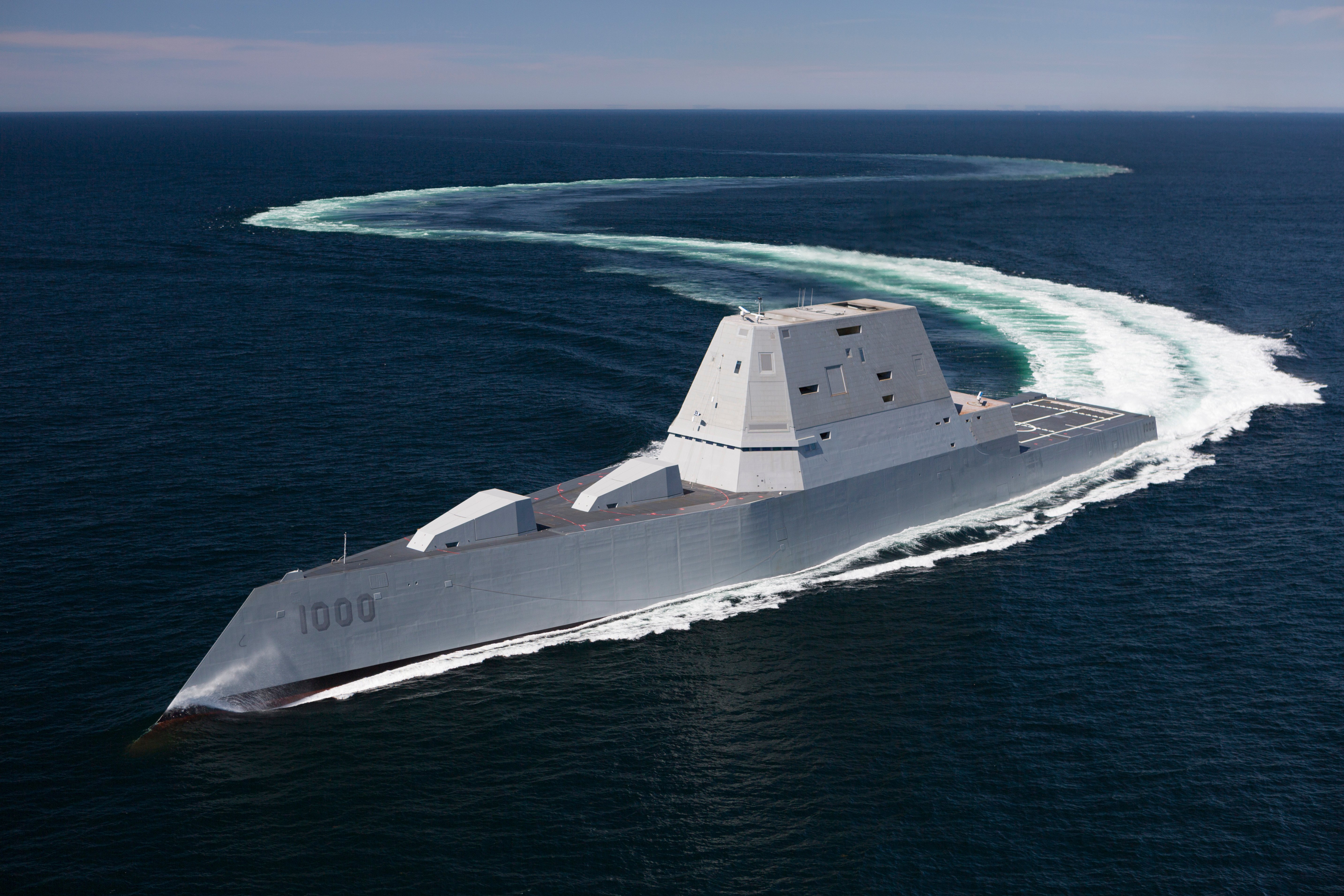 Zumwalt Brings Mix of Challenges, Opportunities to Fleet