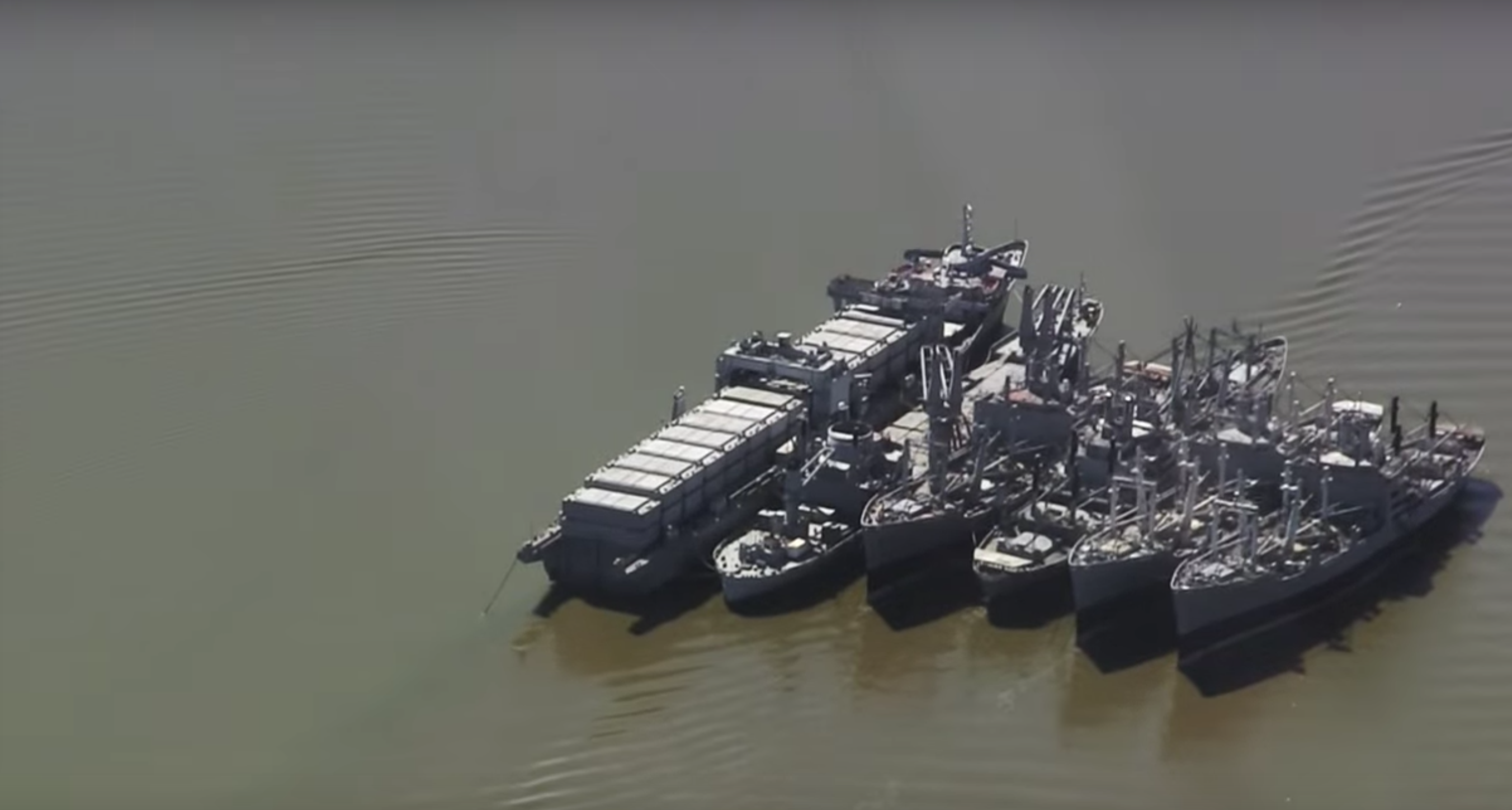 National Defense Reserve Fleet Suisun Bay, Calif. in 2014. US Navy 