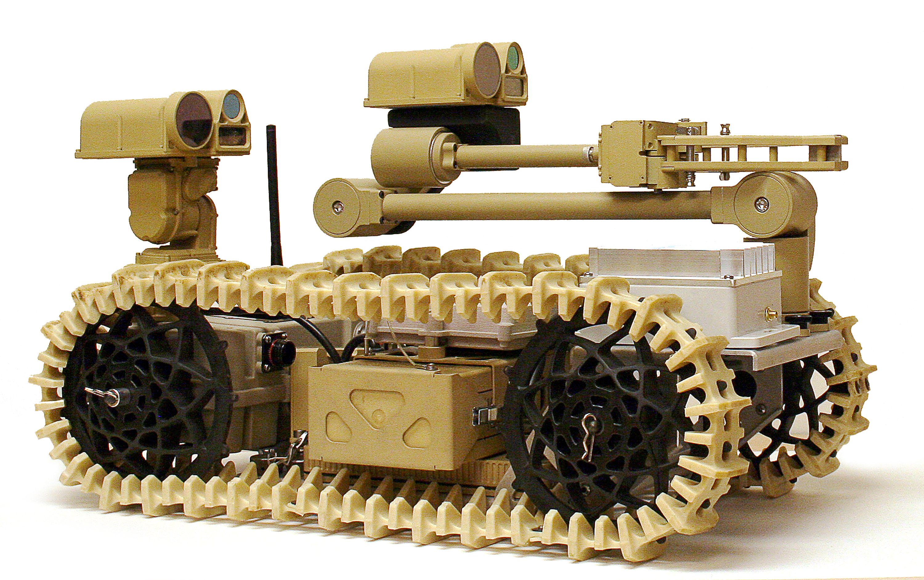 The successful Critical Design Review determined that Northrop Grumman's final design for the Advanced Explosive Ordnance Disposal Robotic System dismounted operations variant satisfies cost, schedule and mission performance requirements and demonstrates the maturity for proceeding with system fabrication, assembly, integration and test. Northrop Grumman image.