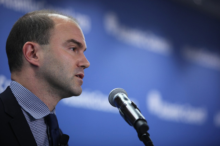 Tearing up the Iran nuclear deal “just doesn’t seem like a very wise thing to do,” Ben Rhodes, deputy national security advisor for strategic communications, said at the Atlantic Council on June 16. Atlantic Council photo. 